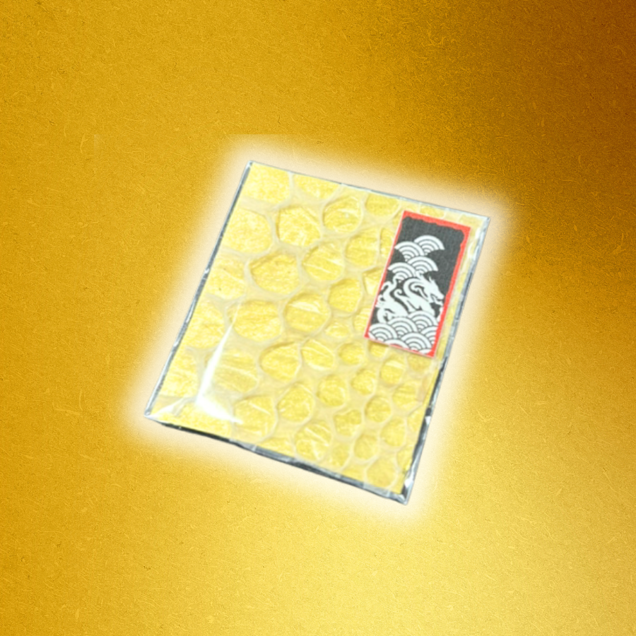 【祈祷済み】白蛇のお守り（白蛇の皮）