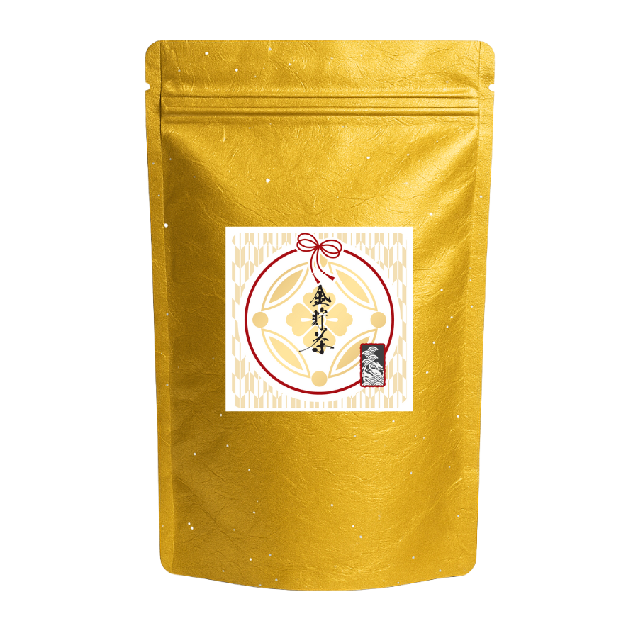 金紛入りの「金貯茶」